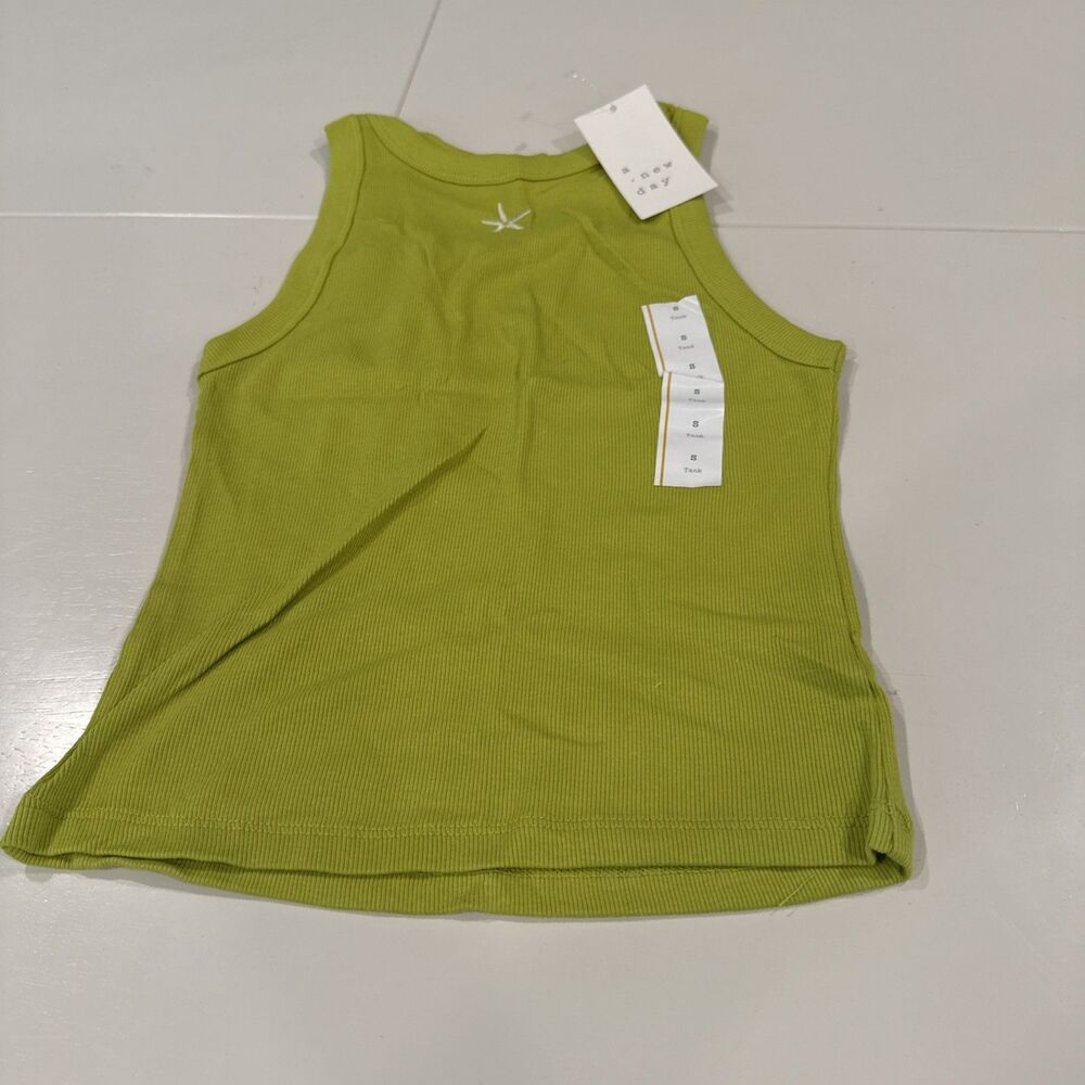 Women's A New Day Green Tank Top Size Small NWT